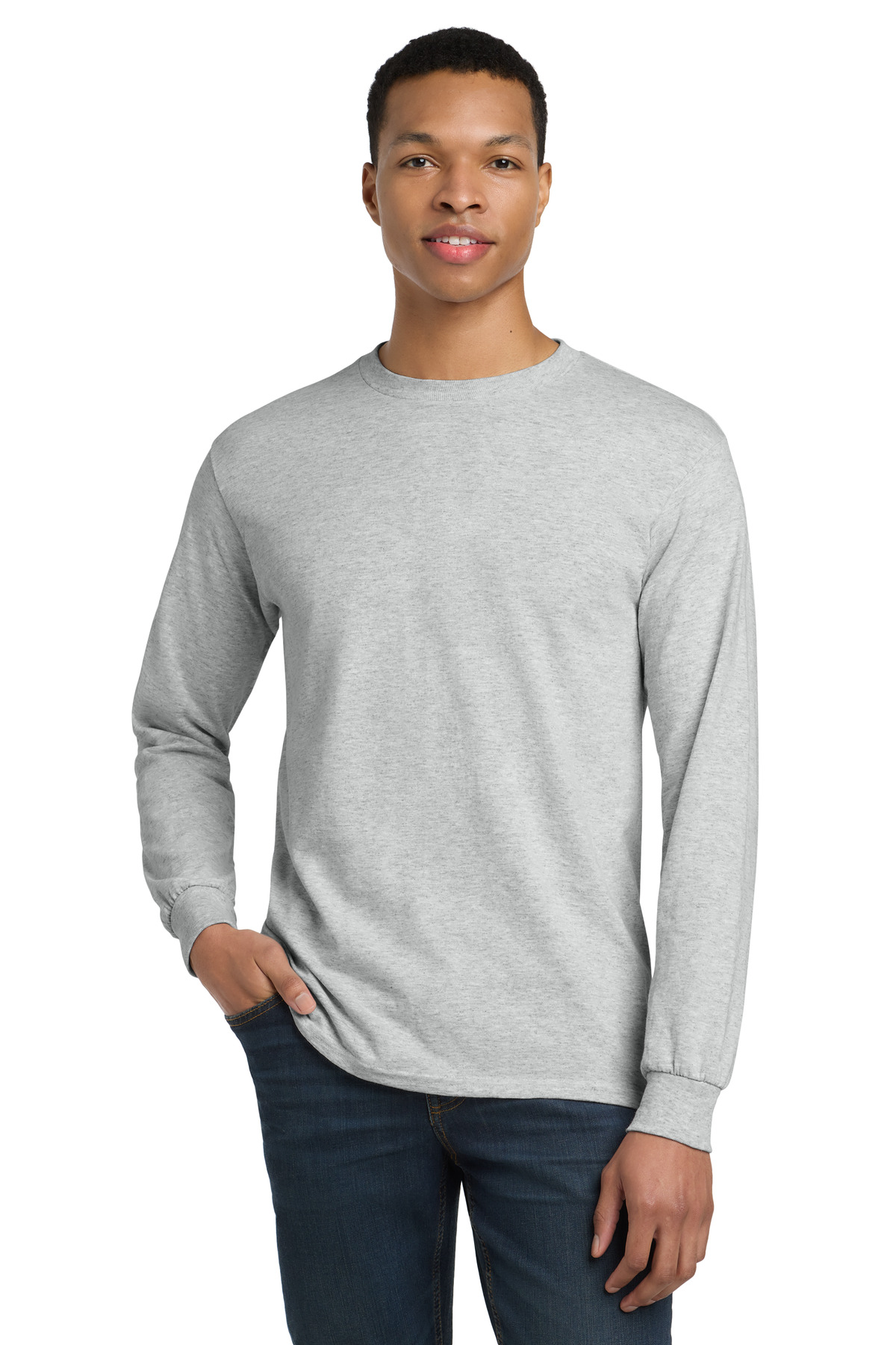 Gildan - DryBlend 50 Cotton/50 Poly Long Sleeve T-Shirt - Image 18